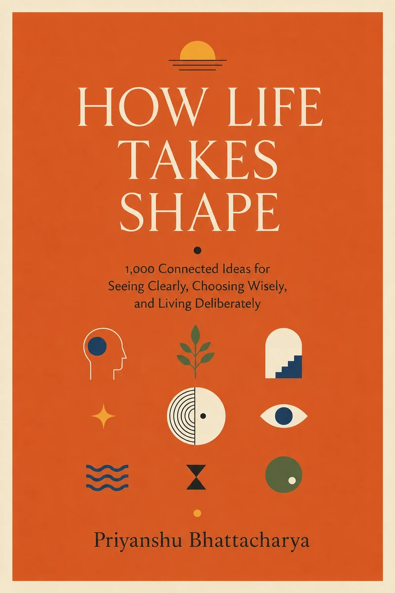 How Life Takes Shape book cover by Priyanshu Bhattacharya